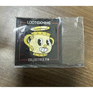 NEW EXCLUSIVE 2019 CUP HEAD PIN - LOOT CRATE GAMING -